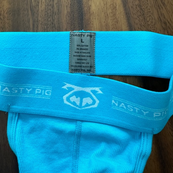 Nasty Pig Core Jock, Blue, Large - Picture 2 of 2